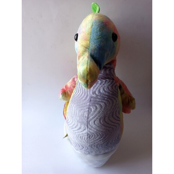2012 Build-A-Bear Tie-Dye Seahorse 18" Rainbow Plush BABW EUC - Picture 9 of 16